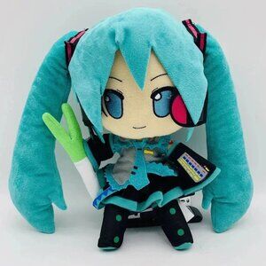 Hatsune Miku Plush Doll 25cm Japanese Anime Stuffed Toy